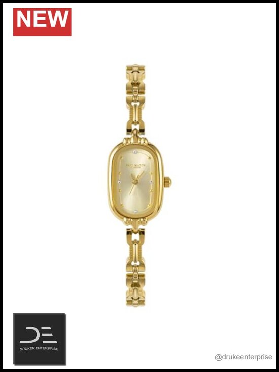 Women\'s Vintage Petite Bracelet Gold Dainty Watch Oval Analog Quartz Luxury main image 5